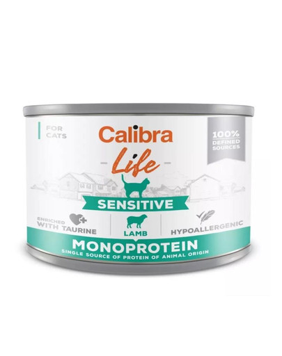 CALIBRA Cat Life Sensitive 200 g dla wrażliwych kotów