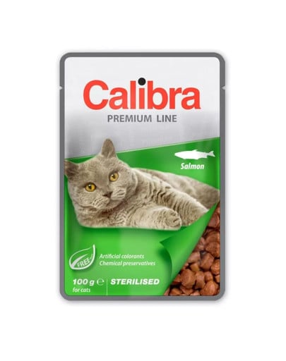 CALIBRA Cat Premium Line Sterilised 100 g dla sterylizowanych kotów