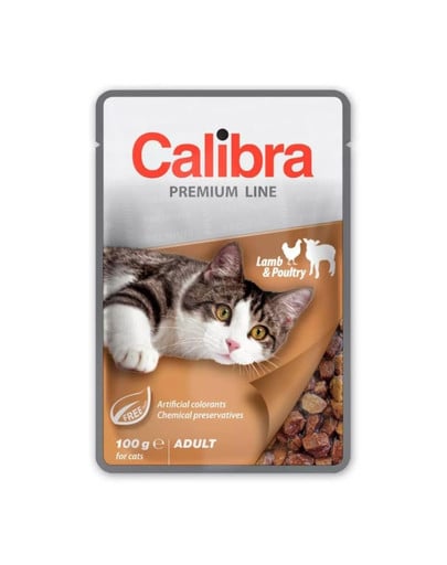 CALIBRA Cat Premium Line Adult 100 g saszetki dla kotów