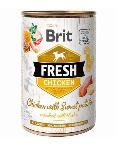 BRIT FRESH puszka 400 g dla psów