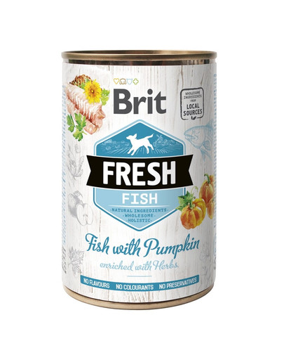 BRIT FRESH puszka 400 g dla psów