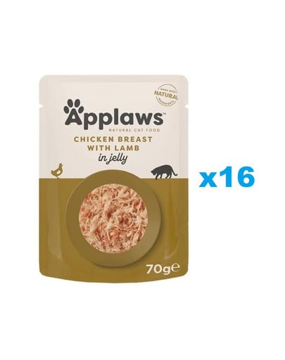 APPLAWS Cat Adult Pouch in Jelly saszetka w galaretce 16x70 g dla dorosłych kotów