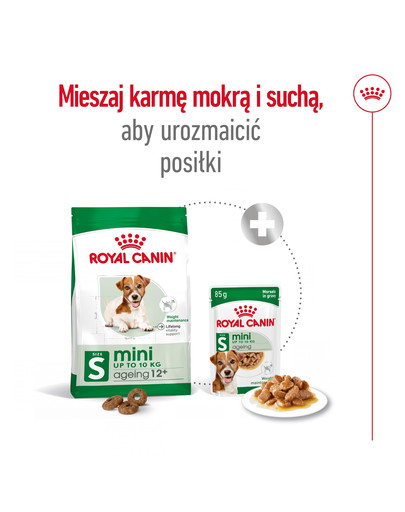 ROYAL CANIN Mini Adult 12+ 3.5 kg karma sucha dla psów dojrzałych po 12 roku życia, ras małych