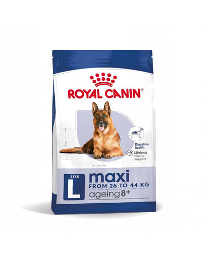 Maxi Ageing 8+ 3 kg karma sucha dla psów dojrzałych, po 8 roku życia, ras dużych