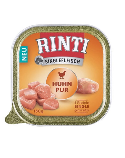 RINTI Singlefleisch tacka 20x150g monoproteinowa karma dla dorosłych psów