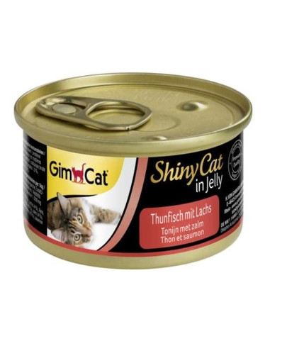 GIMCAT Shiny Cat in Jelly puszka w galaretce 70 g karma uzupełniająca dla kotów