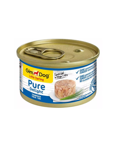 GIMDOG Pure Delight 85 g uzupełniająca mokra karma dla dorosłych psów małych ras