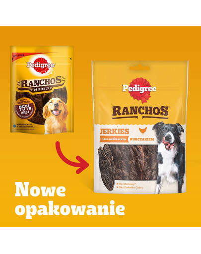 PEDIGREE Ranchos Originals 70g - przysmak dla psów z kurczakiem