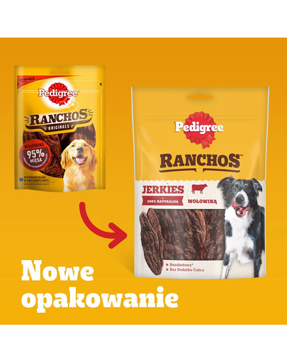 PEDIGREE Ranchos Originals 70g - przysmak dla psów z wołowiną