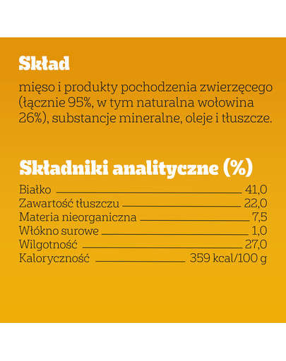 PEDIGREE Ranchos Originals 70g - przysmak dla psów z wołowiną