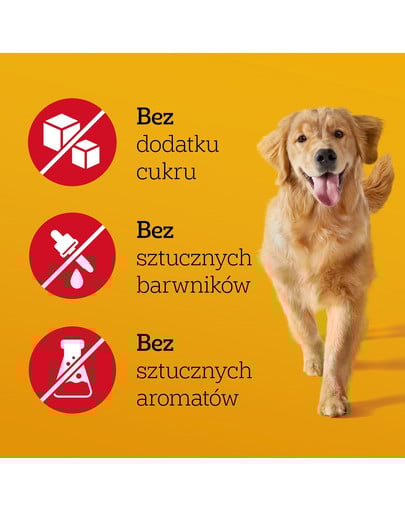 PEDIGREE Ranchos Superfoods z wołowiną, jagodami i pełnym ziarnem 70g