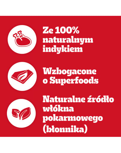 PEDIGREE Ranchos Superfoods z indykiem, żurawiną i ryżem 70g