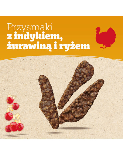 PEDIGREE Ranchos Superfoods z indykiem, żurawiną i ryżem 70g