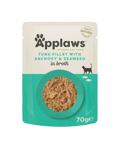 APPLAWS Cat Adult Pouch in Broth saszetka w bulionie 70 g dla dorosłych kotów