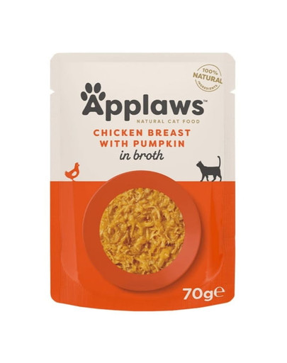 APPLAWS Cat Adult Pouch in Broth saszetka w bulionie 70 g dla dorosłych kotów