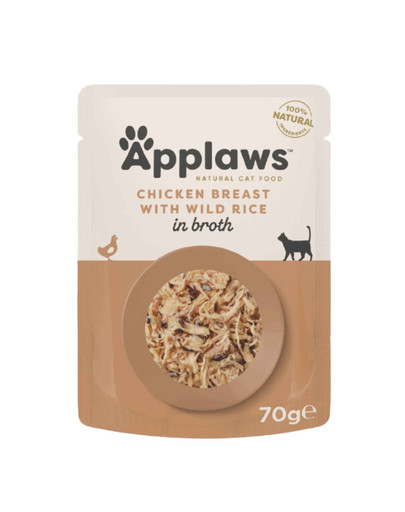 APPLAWS Cat Adult Pouch in Broth saszetka w bulionie 70 g dla dorosłych kotów