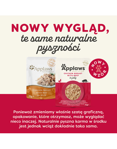 APPLAWS Cat Adult Pouch in Jelly saszetka w galaretce 70 g dla dorosłych kotów