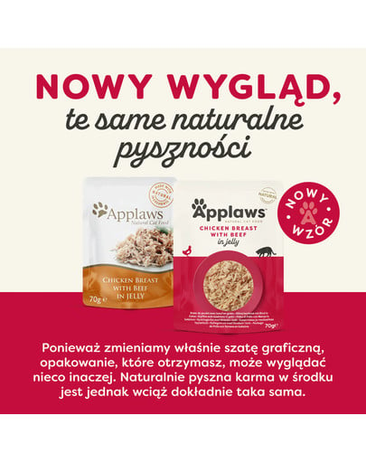 APPLAWS Cat Adult Pouch in Jelly saszetka w galaretce 16x70 g dla dorosłych kotów