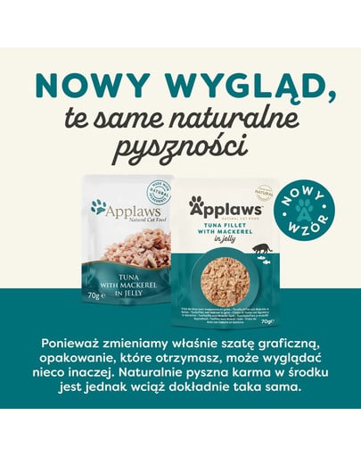 APPLAWS Cat Adult Pouch in Jelly saszetka w galaretce 70 g dla dorosłych kotów