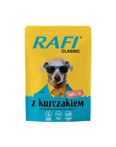 RAFI Classic karma mokra dla psa 400g