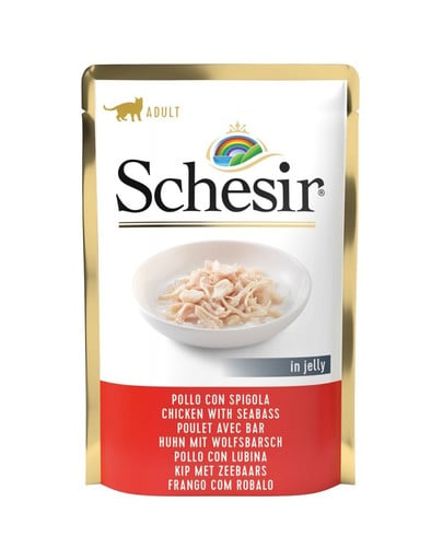 SCHESIR Jelly Adult saszetka w galaretce 85g dla dorosłych kotów