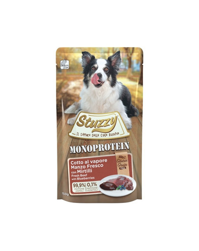 Dog Monoprotein Wołowina z jagodami 150 g karma hipoalergiczna dla psów