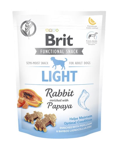 Care dog Functional snack light rabbit 150g przysmak niskokaloryczny z królikiem