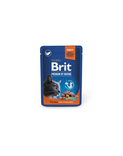 BRIT PREMIUM Pouch Sterilized 24x100g dla kotów sterylizowanych