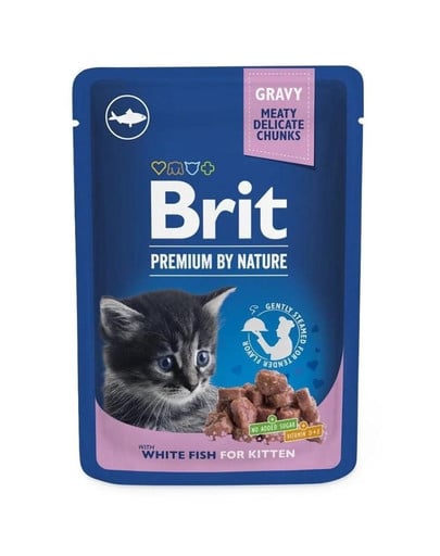 BRIT Premium Kitten saszetki w sosie dla kociąt 24 x 100 g