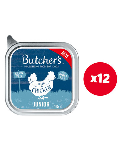 BUTCHER'S Original Junior 12x150g pasztet dla szczeniąt