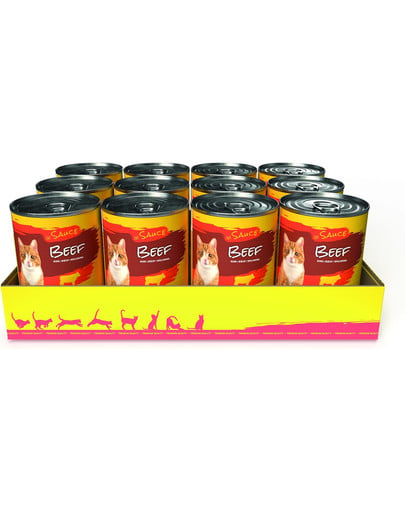 JOSERA JosiCat puszka w sosie 12x415g dla dorosłego kota