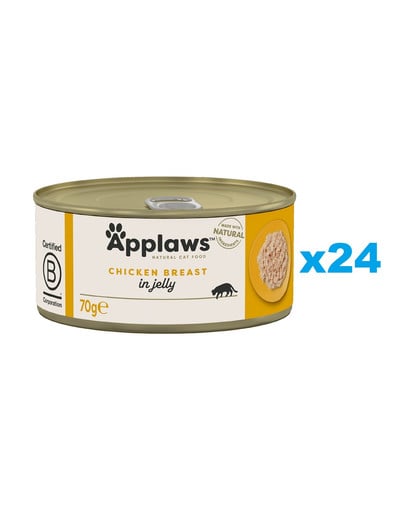 APPLAWS Cat Adult in Jelly puszka w galarecie 24x70g dla dorosłych kotów