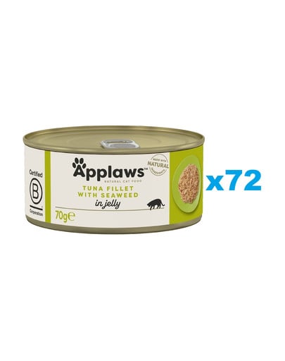 APPLAWS Cat Adult in Jelly puszka w galarecie 72x70g dla dorosłych kotów