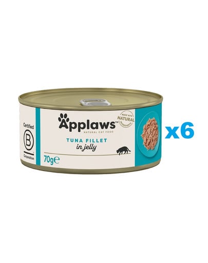 APPLAWS Cat Adult in Jelly puszka w galarecie 6x70g dla dorosłych kotów