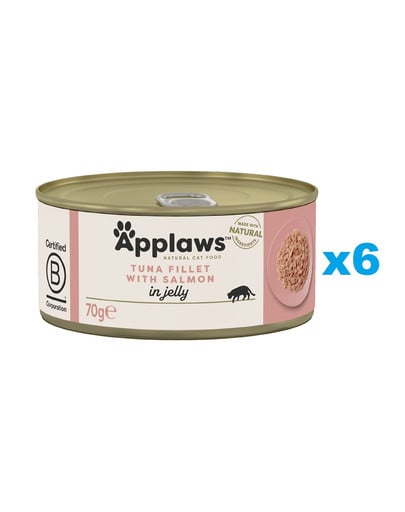 APPLAWS Cat Adult in Jelly puszka w galarecie 6x70g dla dorosłych kotów