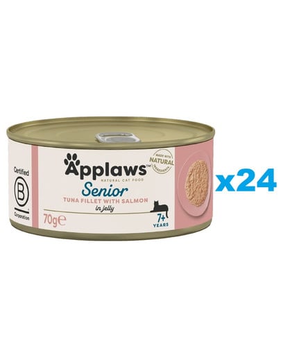 APPLAWS Cat Senior in Jelly puszka w galarecie 24x70g dla starszych kotów