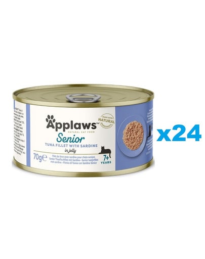 APPLAWS Cat Senior in Jelly puszka w galarecie 24x70g dla starszych kotów