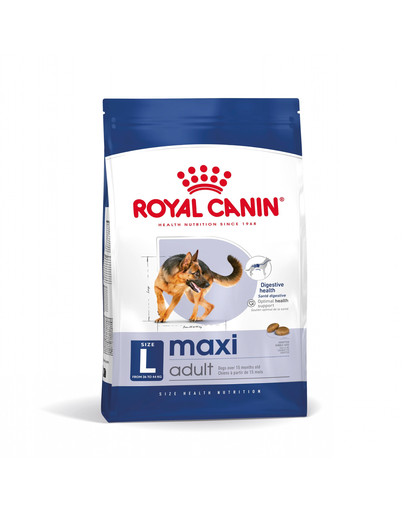 ROYAL CANIN Maxi Adult 15 kg karma sucha dla psów dorosłych, do 5 roku życia, ras dużych