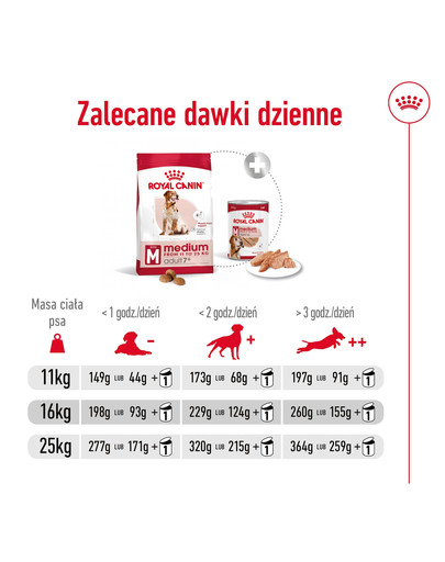 ROYAL CANIN Medium adult 7+ 10 kg sucha karma dla psów powyżej 7 roku życia, ras średnich