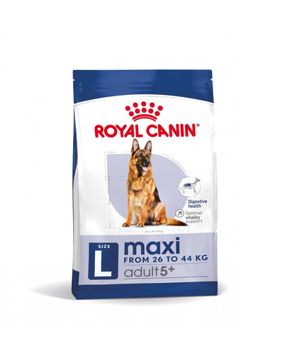 Maxi Adult 5+ 4 kg karma sucha dla psów starszych, od 5 do 8 roku życia, ras dużych