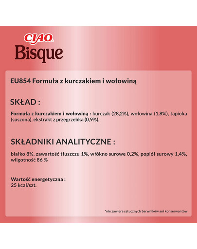 INABA CIAO Bisque kremowa zupa dla kotów 40g