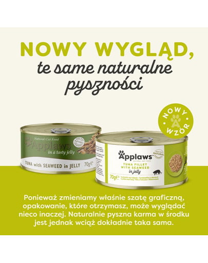 APPLAWS Cat Adult in Jelly puszka w galarecie 24x70g dla dorosłych kotów