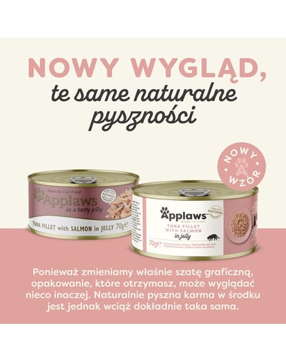 APPLAWS Cat Adult in Jelly puszka w galarecie 6x70g dla dorosłych kotów