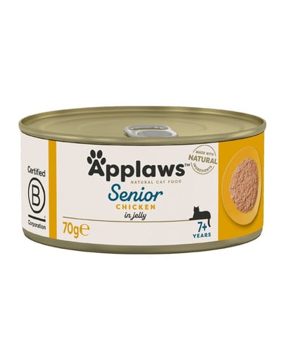 APPLAWS Cat Senior Chicken in Jelly kurczak w galaretce dla starszych kotów 70 g