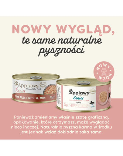 APPLAWS Cat Senior in Jelly puszka w galarecie 70g dla starszych kotów