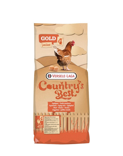 Country's Best Gold 4 Gallico Pellet 20kg granulat dla niosek