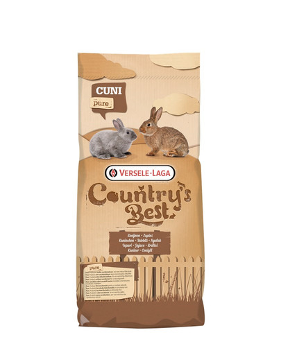 Country's Best Cuni Fit Pure 20kg granulat dla królików bez kokcydiostatyków