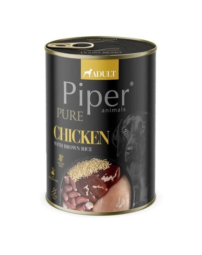 PIPER Pure 400g monoproteinowa mokra karma dla psów