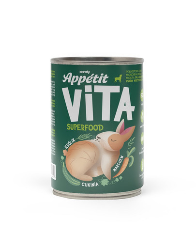 COMFY APPETIT VITA Superfood 400g monoproteinowa karma dla psów