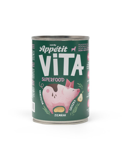 COMFY APPETIT VITA Superfood 400g monoproteinowa karma dla psów